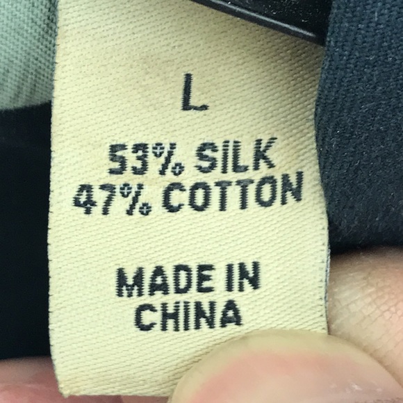 Pusser’s West Indies L Silk Cotton Mix Floral Mens Button Down ShortSleeve Shirt - Picture 2 of 9